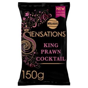 Walkers Sensations King Prawn Cocktail Crisps 150G