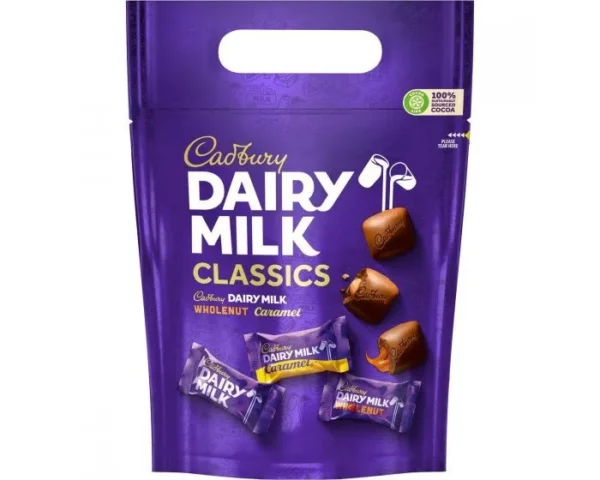 CADBURY DAIRY MILK CHUNK MIXED POUCH