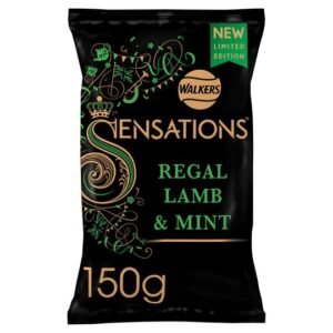 Walkers Sensations Regal Lamb & Mint Crisps 150G